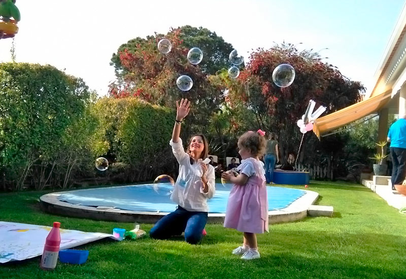 Máquina de Bolas de Sabão